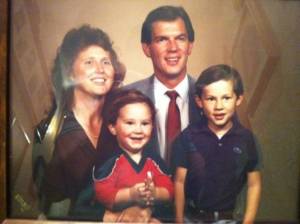 Just for fun, a pic with all of us. My brother Eric is on the right, I'm the youngest.